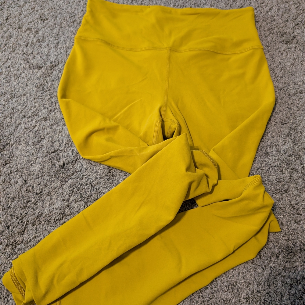 Athleta Yellow Women's Leggings